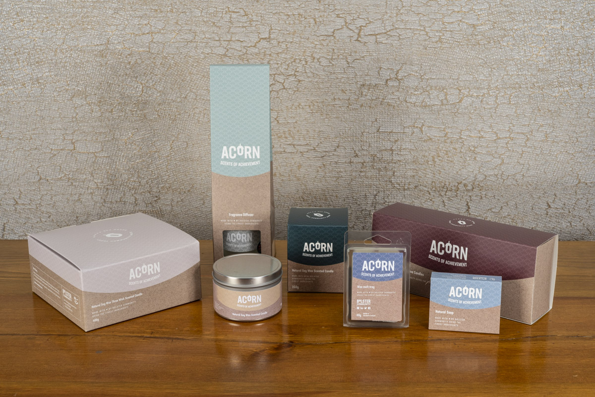 Acorn scents range gets a new look!