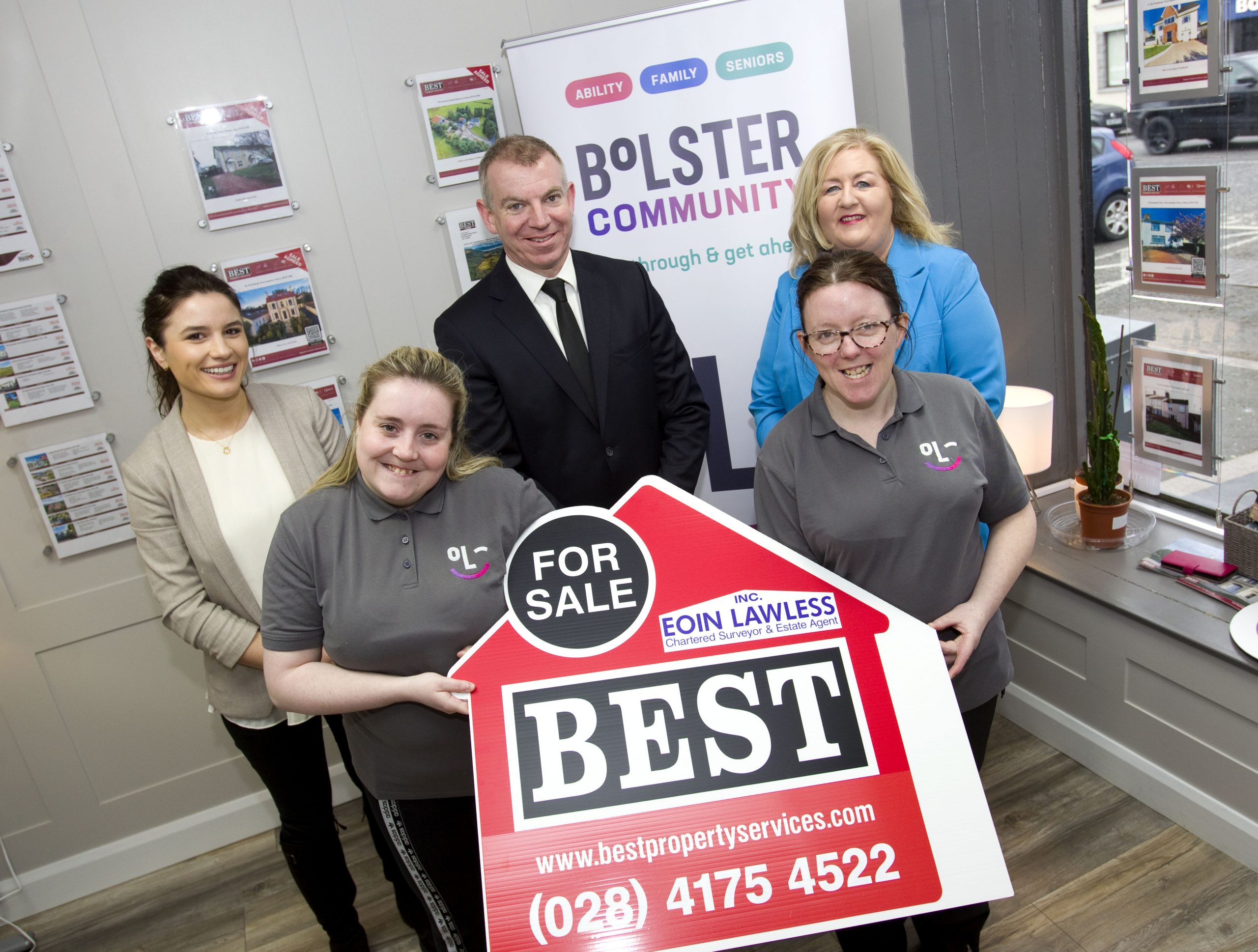 Bolster Community announces Charity Partnership with BEST Property Services